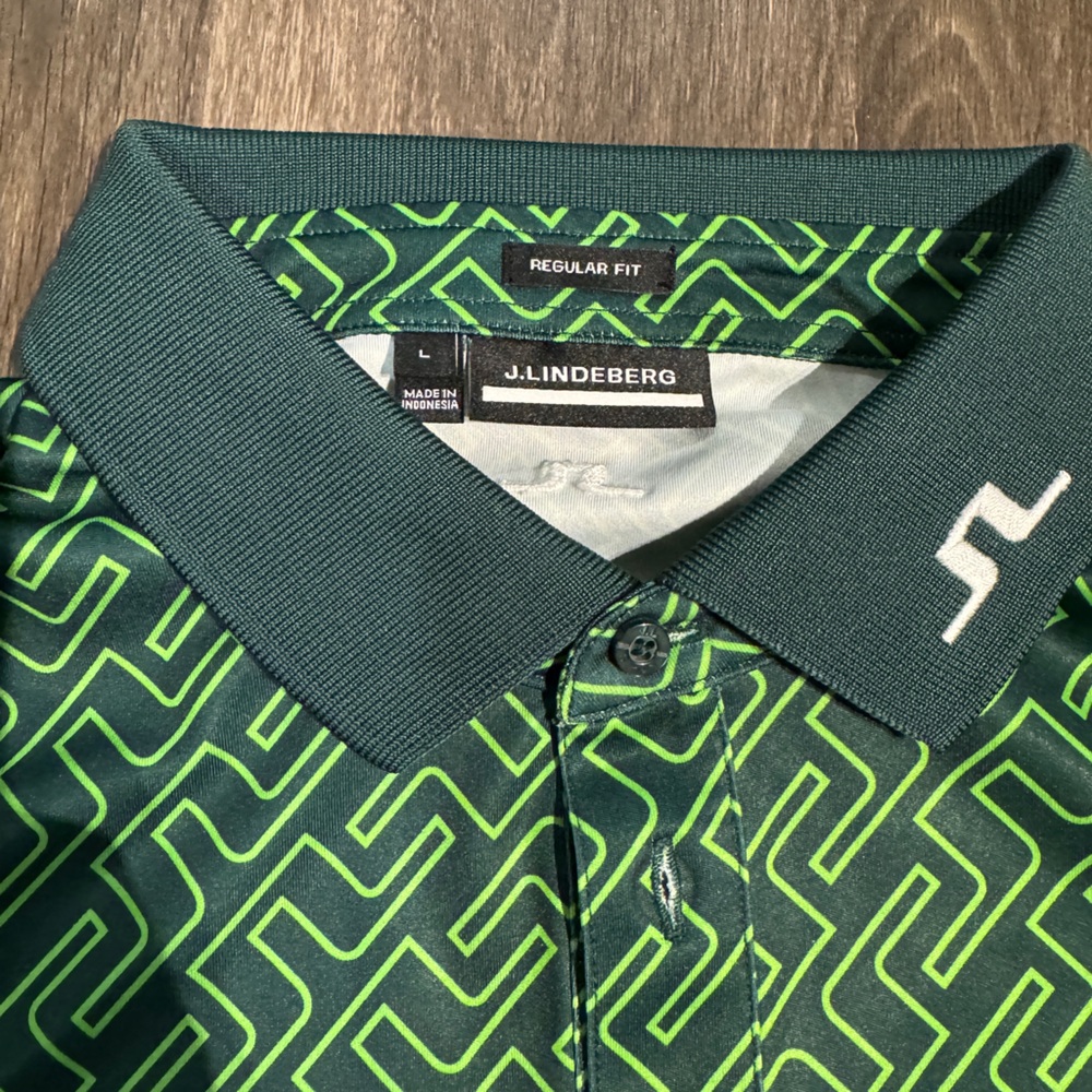 Big Horn Golf Club custom J. Lindeberg golf polo. Only 20 of this shirt made.